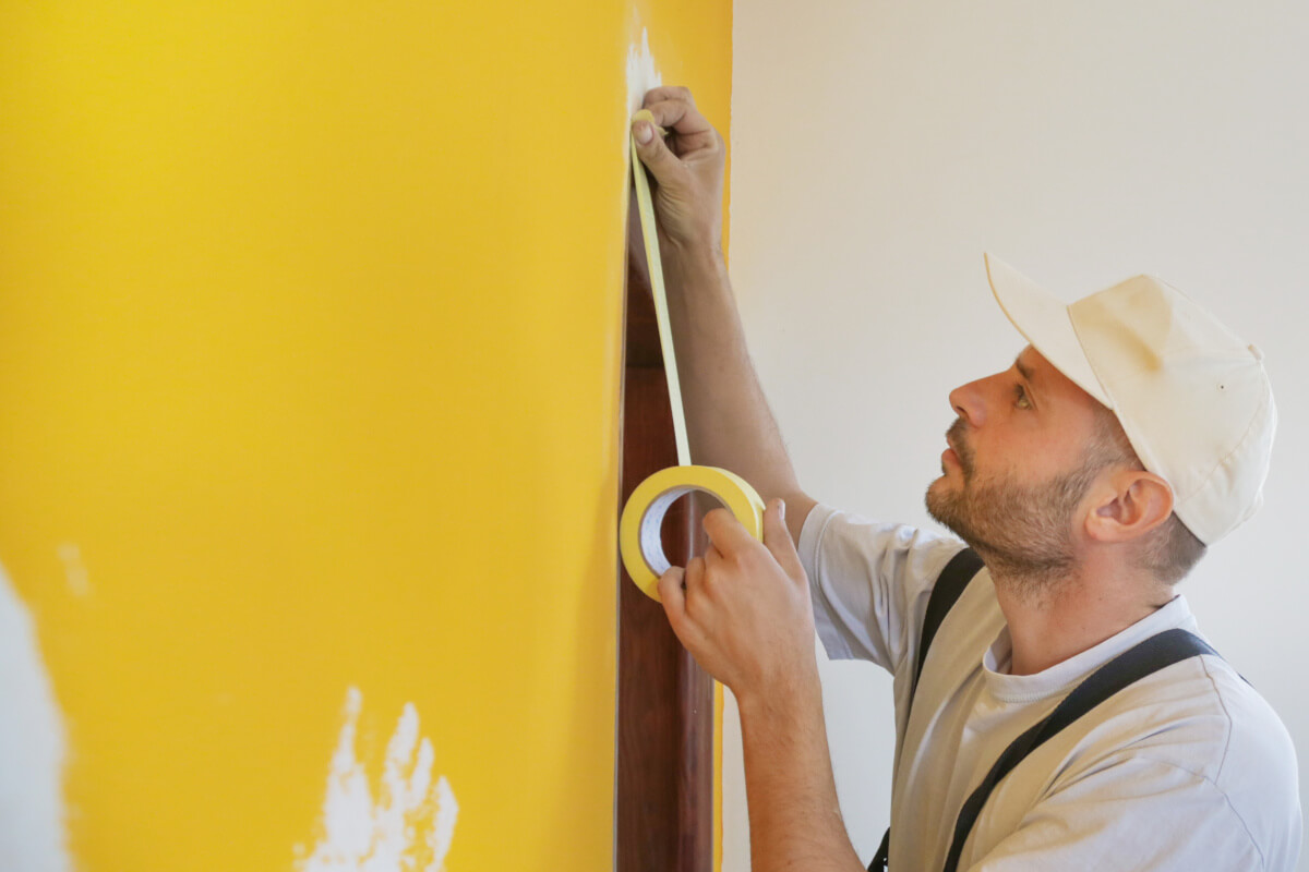 養生をする男性